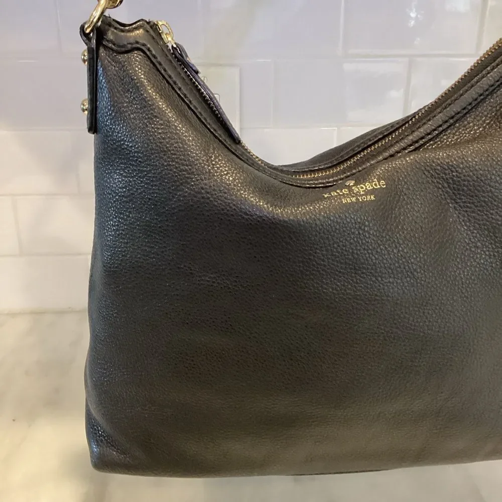 Kate Spade Bag Purse Handbag Leather Cobble Hill Serena Hobo Shoulder Bag (#1)